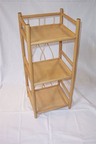 Regal Rattan Ramin neu “ made in Germany “ in honig - 2