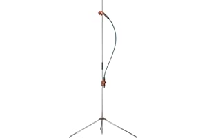Gardena Garden Shower trio shower with 2 spray modes (shower spray/mist) Water flow control valve, removable shower head with 1.3 m connection hose, tripod, height adjustment (960 to 20)