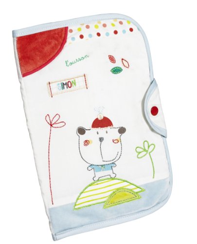 Sauthon On Line Gaspard Baby Health Care Book with Protective Cover