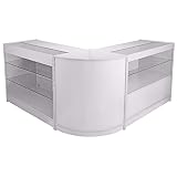 Diseño atractivo y duradero acabado blanco brillante
