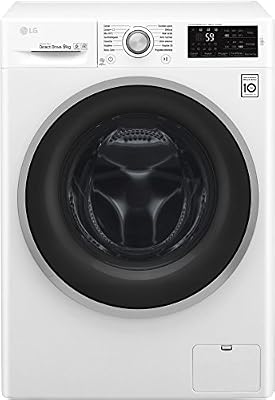 LG F94J61WH - Machine à laver - freestanding - largeur : 60 cm - profondeur : 56 cm - hauteur : 85 cm - chargement frontal - 59 litres - 9 kg - 1400 tours/min - blanc