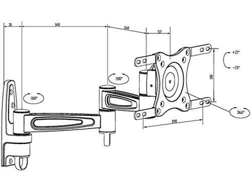 Hag Flexarm 360III TFT Halterung - 5