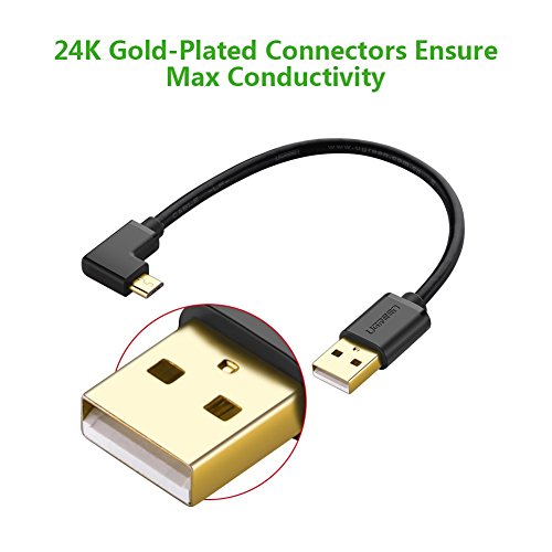 TV Stick Kabel UGREEN Micro USB 90 Grad Kabel Winkelstecker Stromkabel für Chromecast,TV Stick,Roku Streaming Stick und so weiter - 8