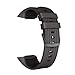 Produktbild Glowjoy Armband für Samsung Fit2 Pro,Silikonarmband Uhrenarmband 20mm Armband Damen Herren Silikon Schnellverschluss Ersatzarmband Sport Watch Replacement für Samsung Galaxy Watch (Schwarz)