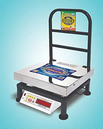 I Tech 100 kg Electronic Platform Weighing Scale for Home, Shop and Industries