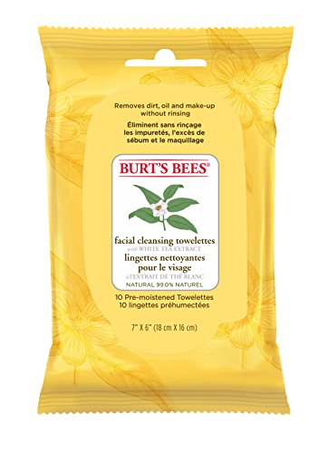 Burts Bees Facial Towelettes Pack of 10