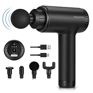 Milford Massage Gun Deep Tissue Percussion Muscle Mini Massager for Pain Relief, Handheld Electric Body Massager Sports Portable Super Quiet Brushless (Multi-Color)