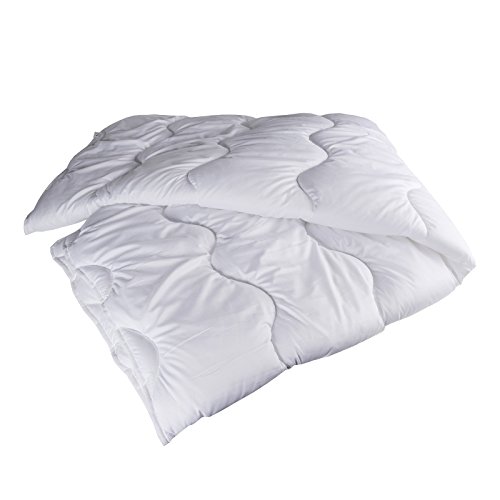 Premium Steppbett Steppbettdecke 135 x 200 cm im Set mit Kopfkissen 80 x80 cm für Allergiker geeignet - 5