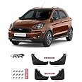 AutoMoto O.E Quality Cup Type Mud Flaps Splash Guards Front and Rear for Ford Freestyle All Models (Set for 4)