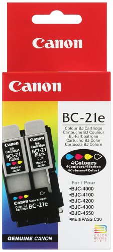 Canon BC-21e Tintenpatrone inkl. Druckkopf mehrfarbig