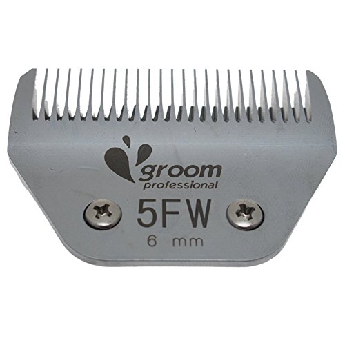 GROOM PROFESSIONAL Pro X Wide Clipper Blade for Dog Grooming - Detachable Clipper Blade - Hardened Steel - Excellent Resistance to Wear & Excellent Cutting Performance - Replacement Blade - 5F