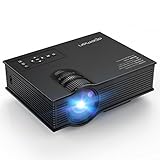 Apeman Mini LCD LED Portable Projector Support HD 1080P Video HDMI USB SD Card VGA AV for Home Theater Cinema TV Laptop Game iPhone Andriod Smartphone