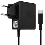 Switch Adaptateur Secteur Support le Mode TV Charge Rapide USB Type C Chargeur pour Nintendo Switch