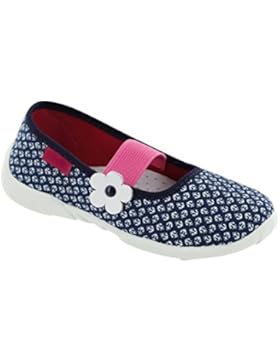 Krexus Mädchen Hausschuhe Ballerinas Hausschuhe Vienna Gr. 26-35 EU