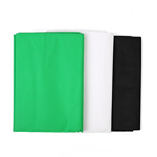 Mejor Ahorro para MVPOWER Kit Iluminación Continua para Fotografía con
3 x Fondos (Negro, Blanco y Verde)+2 x Softbox+4 x 135W 5500K Lámpara
Bombilla +4 x Paraguas+6 x Trípode Soporte con Altura 68-200cm
Ajustable Revisión