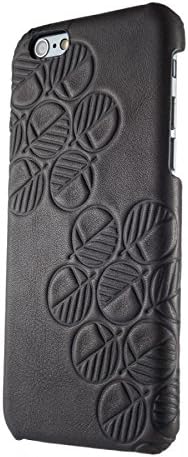 Real Leather Back Cover Case for Apple iPhone 7. Slim and Thin Snap On Shell Skin. Exclusive Somerset Genuine Leather with a lovely natural grain. The Assured by Drew Lennox in Charcoal Black.