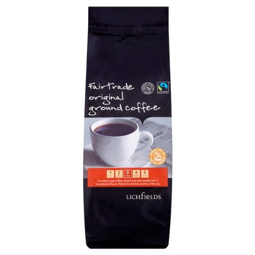 Preisvergleich Produktbild Lichfields Fairtrade-Kaffee 500g ursprünglichen Grund
