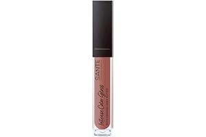 ‎SANTE NATURKOSMETIK Sante Naturkosmetik Natürlicher Lipgloss mit glänzendem Finish, Mit Sheabutter für gepflegte Lippen, Intense Color Gloss, Nr. 02 Soothing Terra, 1 x 5, 3 ml