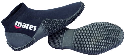 Mares Erwachsene Füßling Dive Boots Equator 2 mm, Black/Grey, 6 (38), 41261312020 - 2