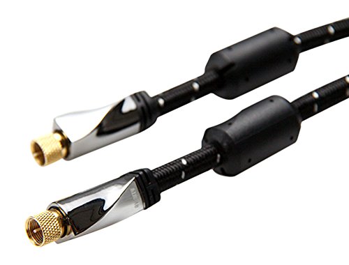 Preisvergleich Produktbild 107578 SAT-Anschlusskabel F-Steck. - F-Steck. Gewebe. Filier
