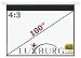 Produktbild Luxburg Motor Leinwand 203x152 cm (Diagonale ca. 100" Zoll / 254 cm) Full HD 3D Beamer Leinwand elektrisch mit Fernbedienung - zur Deckenmontage / Wandmontage , Oberfläche: Glasperlengewebe , Modell 2015