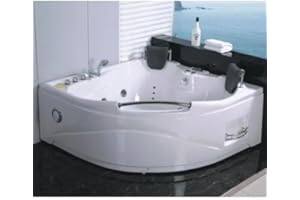 Bagno Italia Vasca Idromassaggio 150x150 due posti 11 getti con miscelatore disp. versione destra|s I