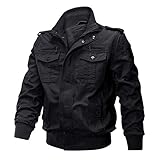 Design: Stehkragen für Windschutz, Schulterkappen, US Militär, Cargo Stil