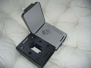 Plus Portable Small Safe - Green Mini Lock Box For Coins & Valuables, One-Touch Lever, 7.8x6.5x3.1 Inches