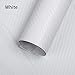 Produktbild Sedeta® Weiß 3D PVC Wrap Vinyl Aufkleberfolie Luftblase frei für Fahrzeugdekoration Selbstklebende DIY Aufkleber 127cm x