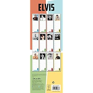 The Official Elvis 2016 Slim Calendar (Slim Standard)