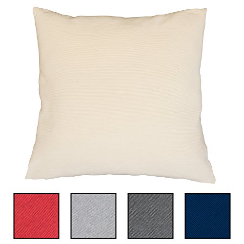 "Das Kissen Deiner Träume" Relaxkissen für Bett, Couch-und Sofa mit softweicher Füllung und Bezug in 5 Farben zur Auswahl. Kopfkissen, Sofakissen, Dekokissen Größe 60x60 cm