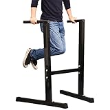 tinkertonk Dip Station Stand Chest Tricep Exercise Workout Station, Max Weight Capacity: 300kg