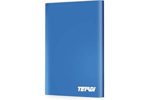 TEYADI 1TB Portable Ultra Slim External Hard Drive HDD — USB 3.0 pour PC, Mac, ordinateur Portable, PS4, Xbox One, Xbox