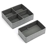 ESTILO ELEGANTE: El diseño decente y el color gris combinan bien con cajones, cómodas y armarios de variados estilos.