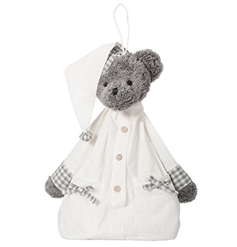 Large Teddy Bear Céleste Merchant of Sand Grey White Bear Baby – Mathilde M