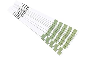 VINOFERM 10 Stück Wasserhärtestreifen mit farbiger Skala zur Bestimmung der Wasserhärte Teststäbchen Indikatorpapier Kalk Teststreifen AQUADUR Härtetest