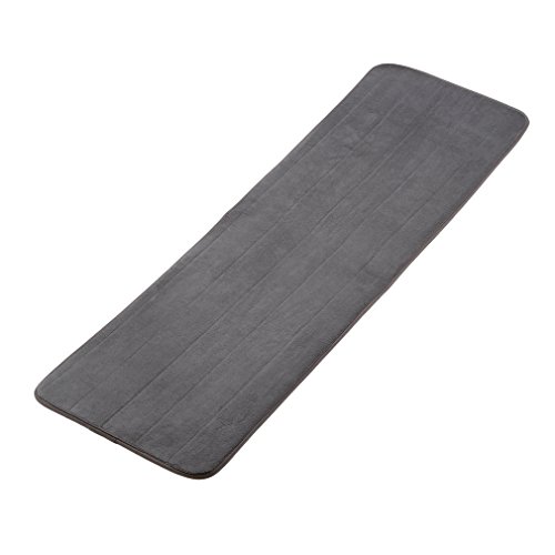 GraceU Badteppich Saugfähiger Teppich Baumwolle Anti Rutsch Haftteppich für Badezimmer Wohnzimmer Gastzimmer, Keine Einbeulung, Modern Memory Rebound Carpet Badvorleger