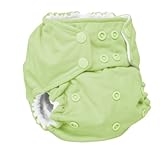 Rumparooz One Size Snap Cloth Pocket Diaper, Lazy Lime