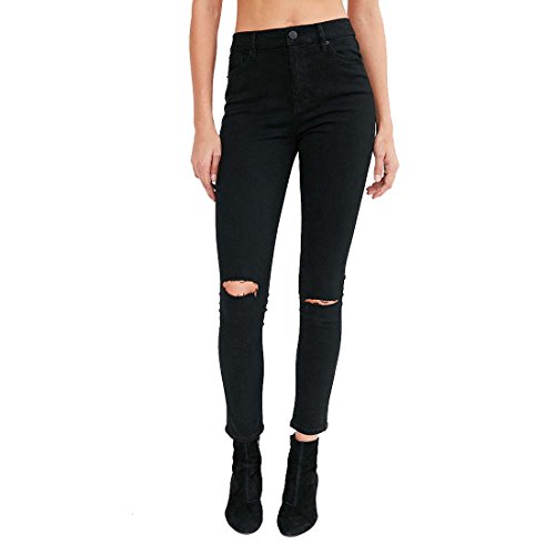 XEE Women Black Regular Fit Ripped Jeans RS.649 (59.00% Off) - Amazon