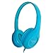 Produktbild Yowablo Kubite Teens Mit MIC Faltbaren DJ Kopfhörern 3,5 mm Wired Game Earphones(Blau)