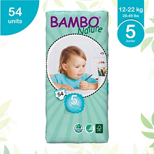 Abena Bambo Natura bambino Pannolini Junior (alto Bag) -5