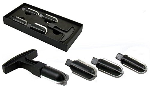 Pietsch Pfeifenwerkzeug Pipe Reamer Pfeifen-Reamer - Bewährtes Set mit verschiedenen Aufsätzen Pfeifenauskratzer