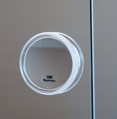 Fantasia Acryl-Spiegel mit Saugnapf und 10-fach Vergrößerung, 1 x 10 cm - 4