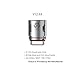 Produktbild Original SMOK TFV12 COILS (V12-X4) 3 COILS VERDAMPFER 0.15 OHM …