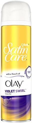Gillette Satin Care Shaving Gel Violet Swirl With a Touch of Olay 200ml