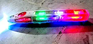WOW Toys- Delivering Joys of Life|| EMU Speed Bullet Train with 3D Light and Train Sound Effect|| Pack of 1|| 36 cm