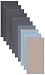 Produktbild 15 Blatt Schleifpapier Sortiment 210 x 110 mm P5000 P3000 P2000 P1000 P800 Nass und Trocken Sandpapier