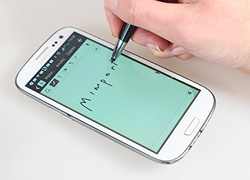 Samsung Galaxy S3 Touch Eingabestift Stylus C Pen Schwarz Stift - 4