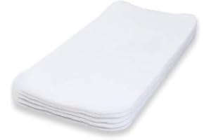 Petit Lulu Feuilles de protection polaires pour couches en tissu | Réutiliasble & Lavable | Fabriqué en Europe (Lot de 5)