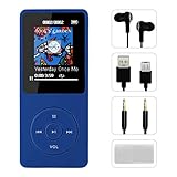 【Sperren des Bildschirms und multifunktionaler MP3-Player】: Sie können einfach die linke und die M-Taste gleichzeitig drücken, um den Bildschirm zu sperren/zu entsperren. Dieser multifunktionale MP3/MP4-Player kann verwendet werden, um Musik abzuspielen, E-Book zu lesen, Stimmen aufzunehmen, Bilder anzuzeigen, sogar Videos abspielen (Video, unterstützt nur das AMV-Format, das die Auflösung 160 x 128 beträgt). Als wunderbares Gerät verfügt es über einen 1,7-Zoll-LCD-Bildschirm mit hoher Auflösung.